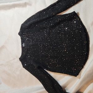 Jordache black sweater for girls size 7/8